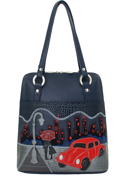 Сумка-трансформер женская Protege, ДС-226-236, "Город-30"синяя Сумка-трансформер женская Protege, ДС-226-236, "Город-30"синяя