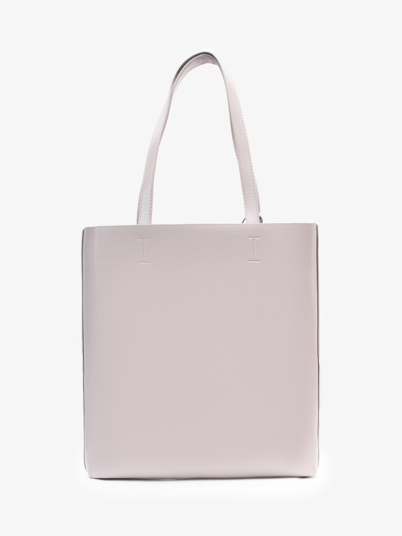 Сумка женская Baggins KDL-1300 светло-серая лак