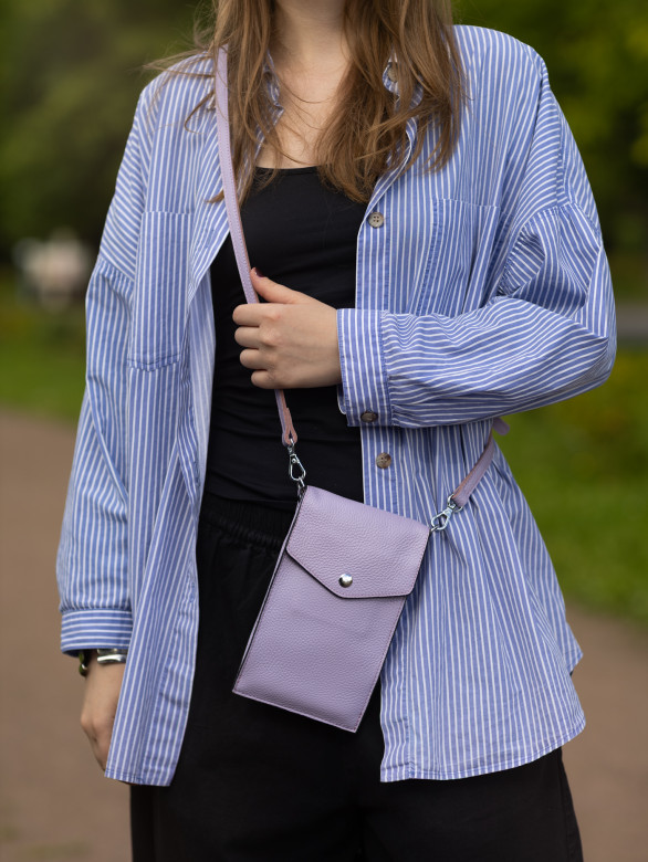 Сумка женская для телефона 5509 l.purple