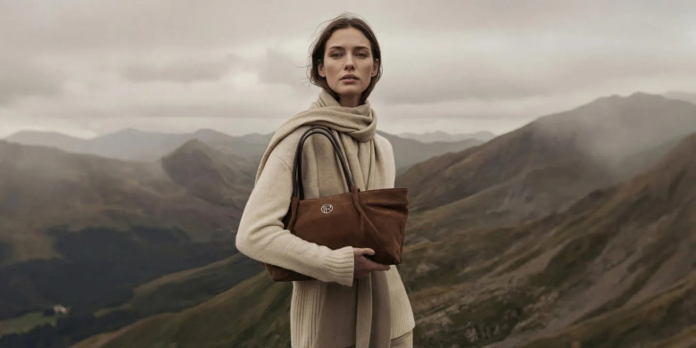 Сумка Richet 3245LN рыжая (662)