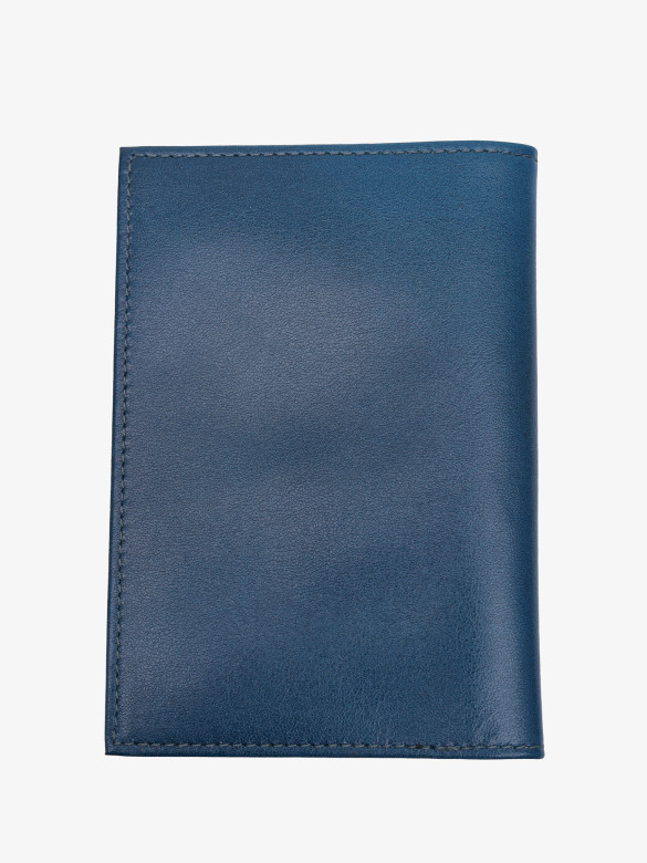 Обложка для паспорта ОП-104ft-1100/103 синий