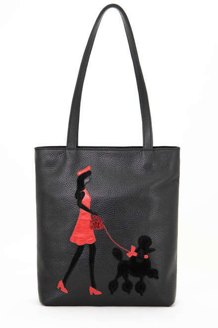 Сумка Protege ДС-517-316 "Дамочка№3" черный флотер Сумка Protege ДС-517-316 "Дамочка№3" черный флотер