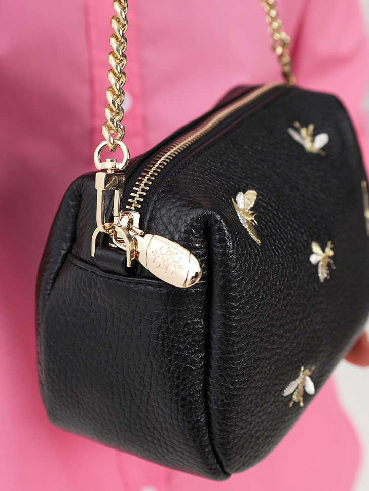 Сумка Curanni 2568 дольче черный пчела