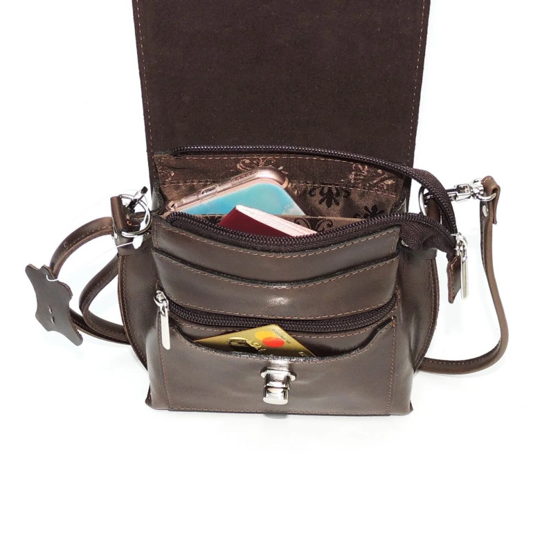 Сумка женская Natalia Kalinovskaya С76т.621 «Лаура» коричневая Сумка женская Natalia Kalinovskaya С76т.621 «Лаура» коричневая