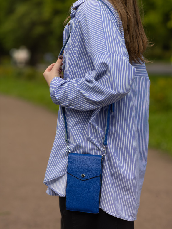 Сумка женская для телефона 5509 d.blue