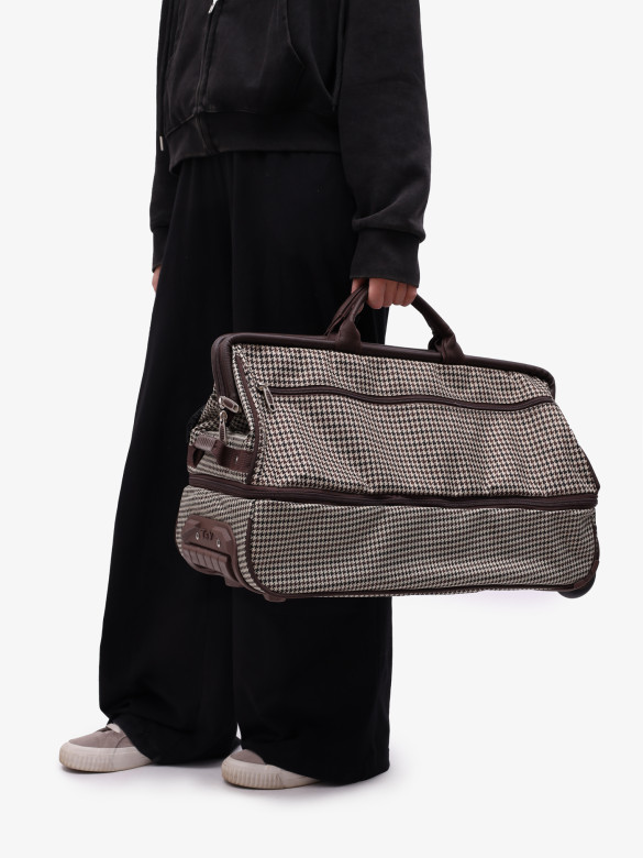 Сумка дорожная TsV 513.2 гусиная лапка Сумка дорожная TsV 513.2 гусиная лапка