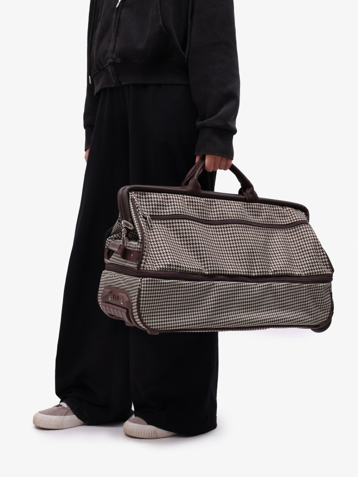 Сумка дорожная TsV 513.2 гусиная лапка Сумка дорожная TsV 513.2 гусиная лапка