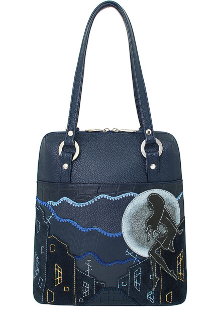 Сумка-трансформер Protege, ДС-226-231, "Город-25"синяя