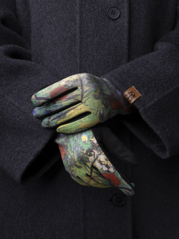 Перчатки женские Ангел 111-27 ваза с цветами Перчатки женские Ангел 111-27 ваза с цветами