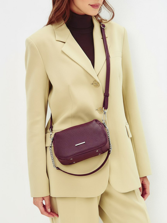 Сумка FIATO 2852 вителло бордо