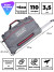Сумка дорожная Rion+, А147Н 28" 