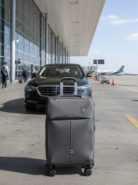 Чемодан из текстиля Kong LV 5901  4 колеса