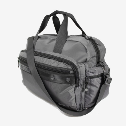 Дорожная сумка из текстиля Volunteer 1676-14 серая Дорожная сумка из текстиля Volunteer 1676-14 серая