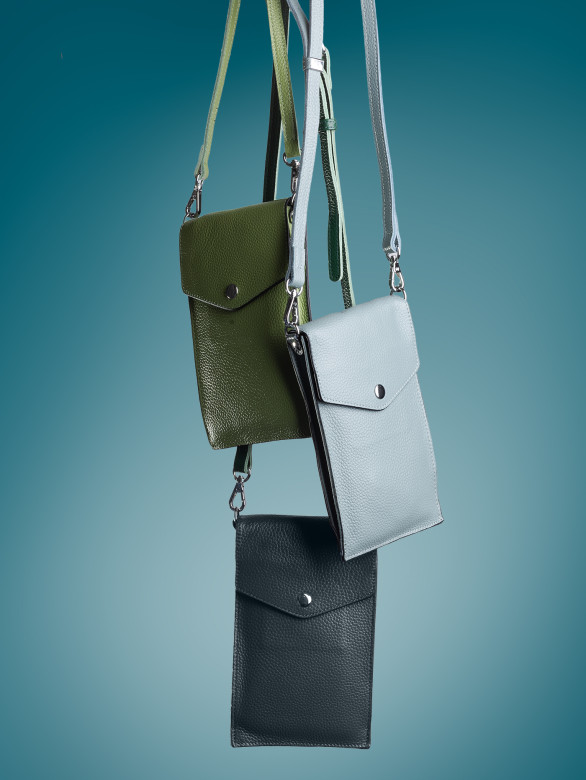 Сумка женская для телефона 5509 apple green