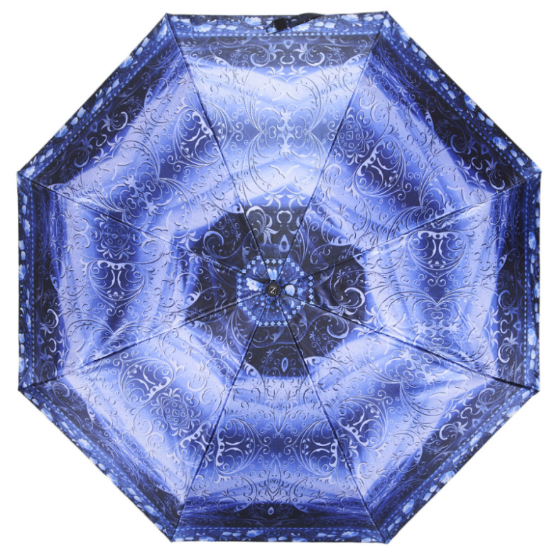 Зонт женский Zemsa, 113104 синий Зонт женский Zemsa, 113104 синий