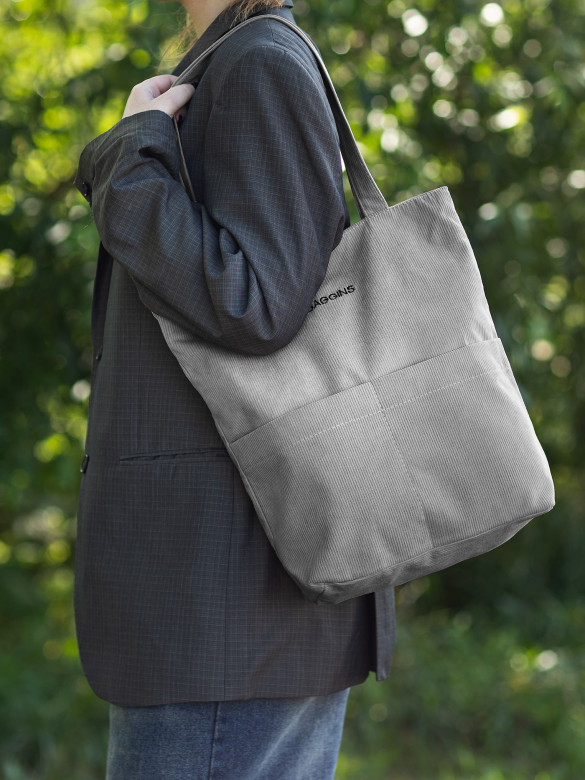 Шоппер Baggins 762 светло-серый