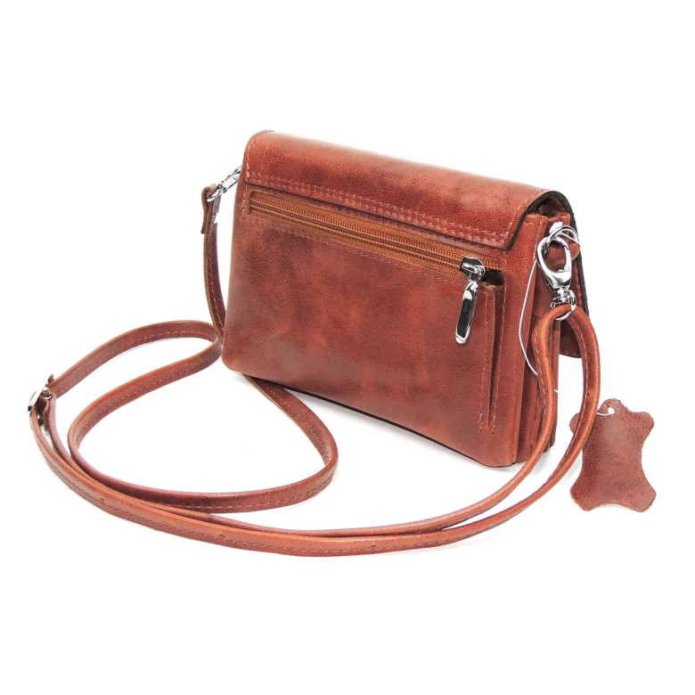 Женская сумочка кошелёк Natalia Kalinovskaya С53т.601 рыжая Женская сумочка кошелёк Natalia Kalinovskaya С53т.601 рыжая