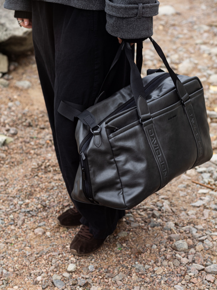 Сумка дорожная David Jones 7702 jet black Сумка дорожная David Jones 7702 jet black