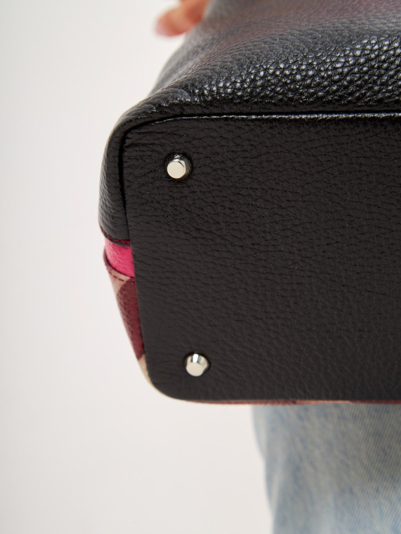 Сумка Curanni 2433 сан сет чёрная