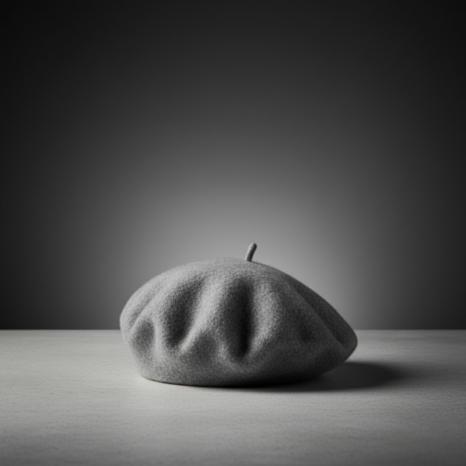 Берет женский Stigler, стальной Берет женский Stigler, стальной