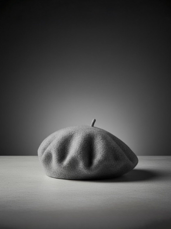 Берет женский Stigler, стальной Берет женский Stigler, стальной