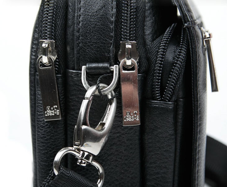 Мужская сумка через плечо Hight Touch 12-5 чёрная Мужская сумка через плечо Hight Touch 12-5 чёрная