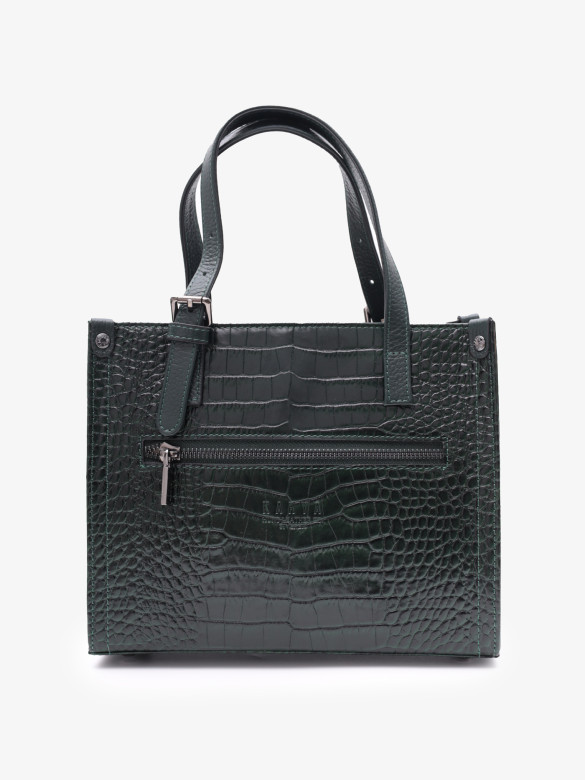 Сумка женская Karya 2402 зелёный крокодил Сумка женская Karya 2402 зелёный крокодил
