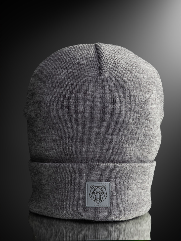 Шапка мужская 12236/3 MARHATTER серый меланж (57-59)