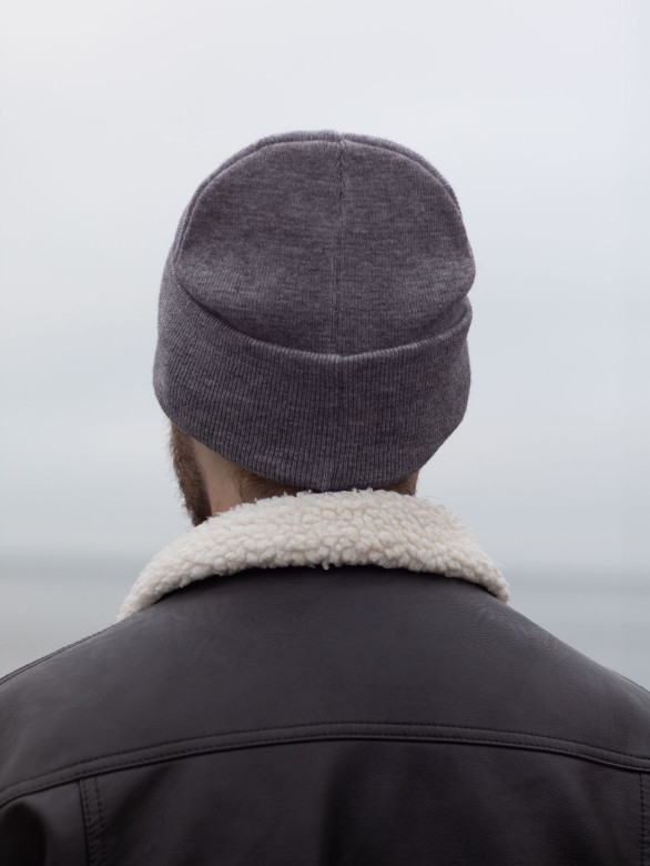 Шапка мужская 12236/3 MARHATTER серый меланж (57-59)