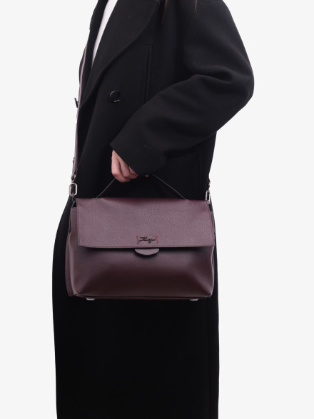 Сумка женская Karya 2447 бордо Сумка женская Karya 2447 бордо