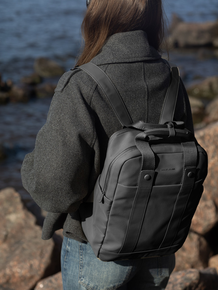 Рюкзак городской  David Jones 7697 jet black