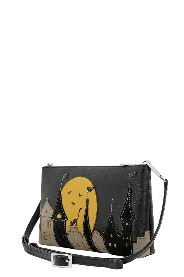 Сумка женская Protege, ДС-251-76 Город №7  чёрная