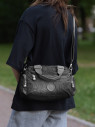 Сумка женская Bobo 66108 чёрная Сумка женская Bobo 66108 чёрная