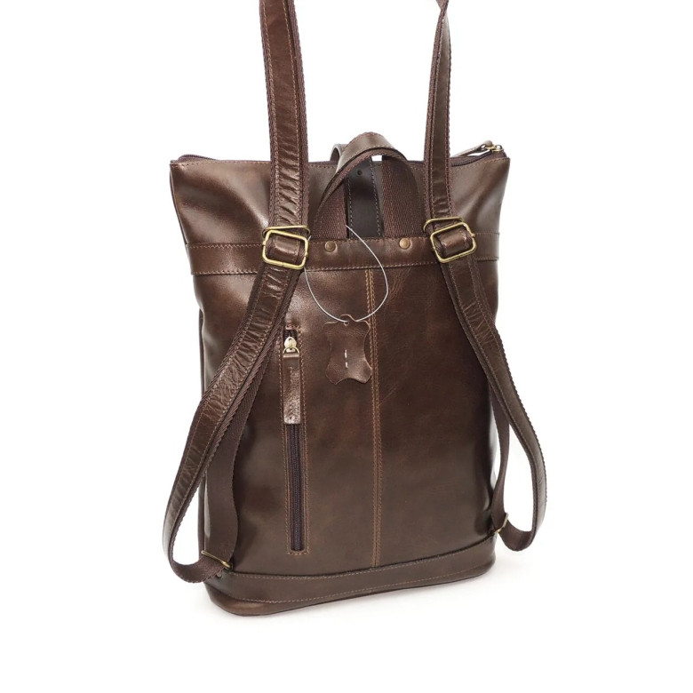 Сумка-рюкзак Natalia Kalinovskaya СР-34.622 «Туана» коричневая Сумка-рюкзак Natalia Kalinovskaya СР-34.622 «Туана» коричневая