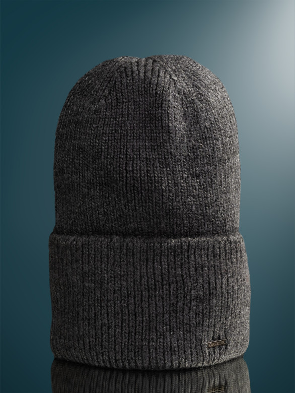 Шапка женская 12850 MARHATTER тёмно-серая (56-58)