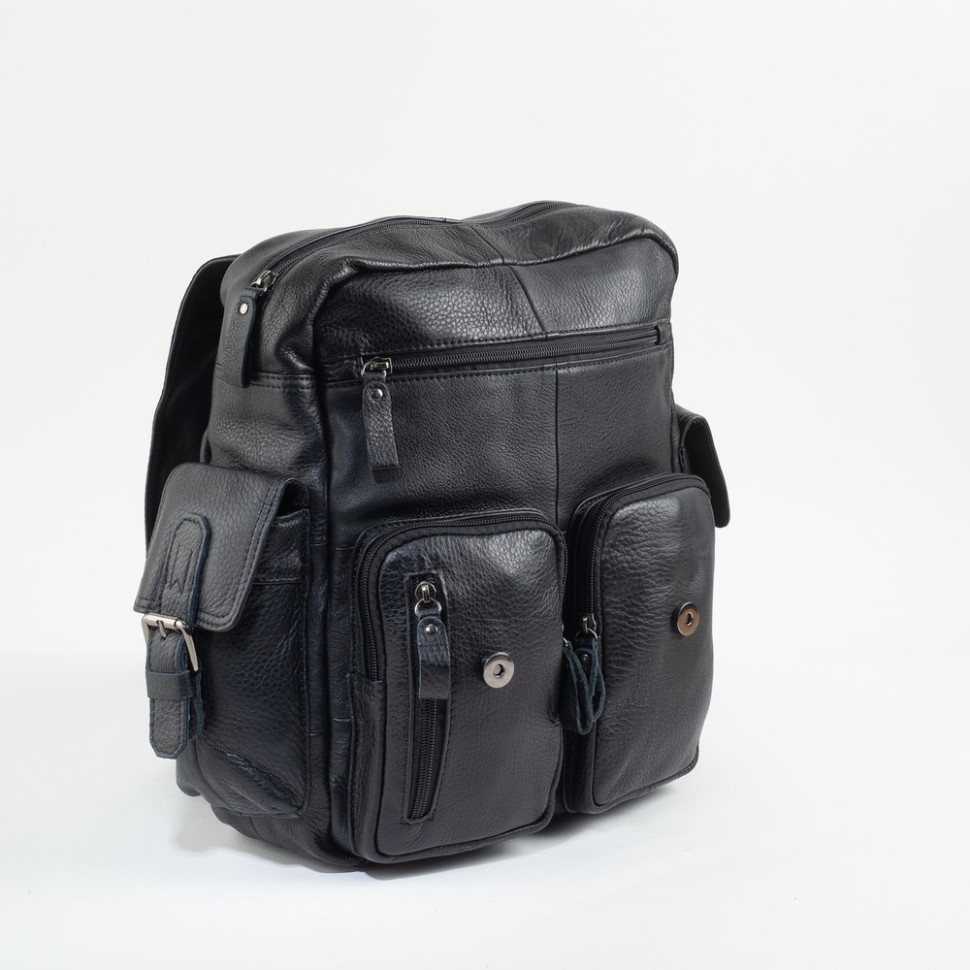 Рюкзак Zinixs "Кленовый лист" из натуральной кожи 3906-1 коричневый