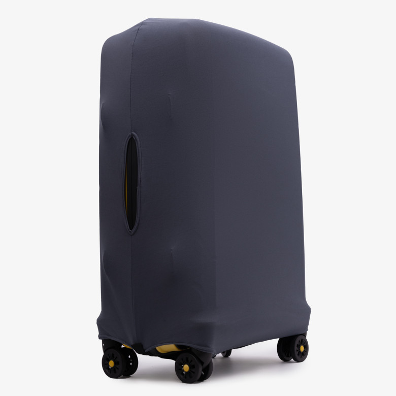 Чехол для чемодана M серый