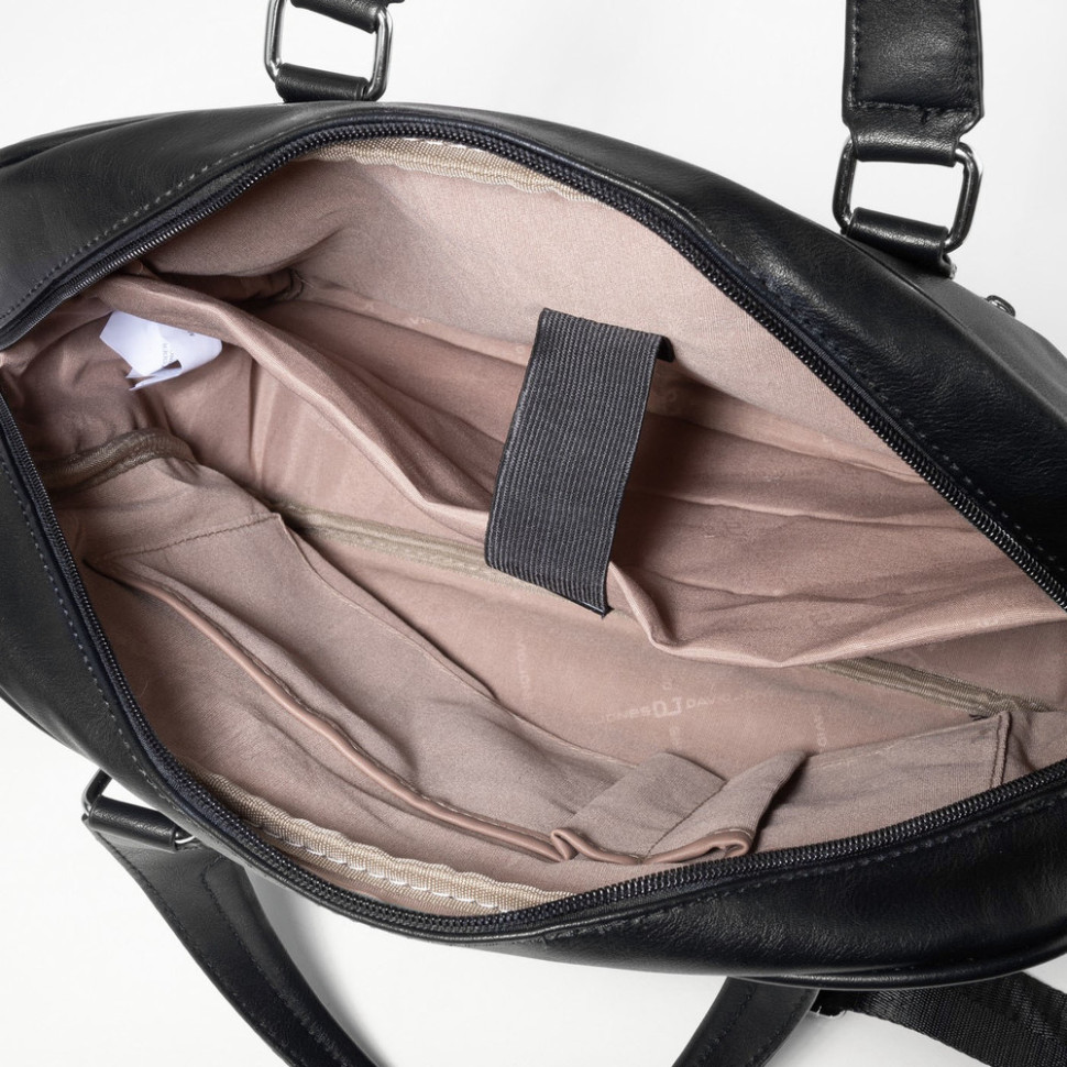 Мужская сумка-портфель David Jones 696605 black Мужская сумка-портфель David Jones 696605 black