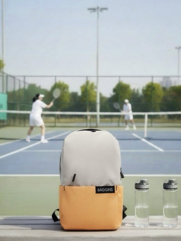 Рюкзак Baggins 621 серый/оранжевый