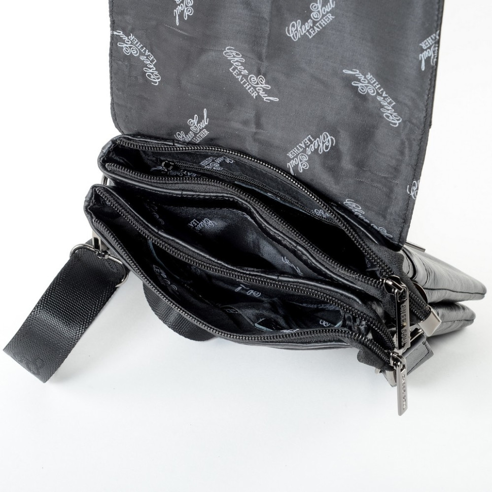 Сумка мужская Cheer Soul 6830 чёрная