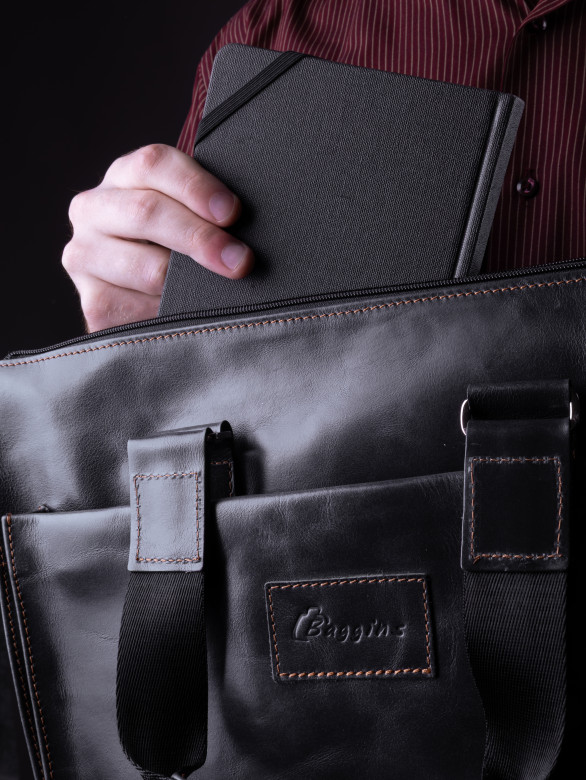 Сумка мужская Baggins 1015 графит(портфель) Сумка мужская Baggins 1015 графит(портфель)