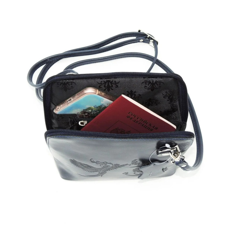 Сумка женская Natalia Kalinovskaya С 83т.661 «Уна» растение синяя