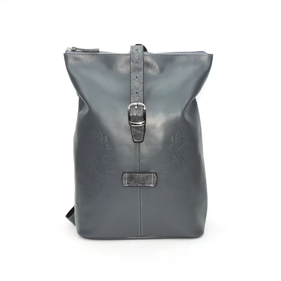 Сумка-рюкзак Natalia Kalinovskaya СР34т-741 "Алиша" серый