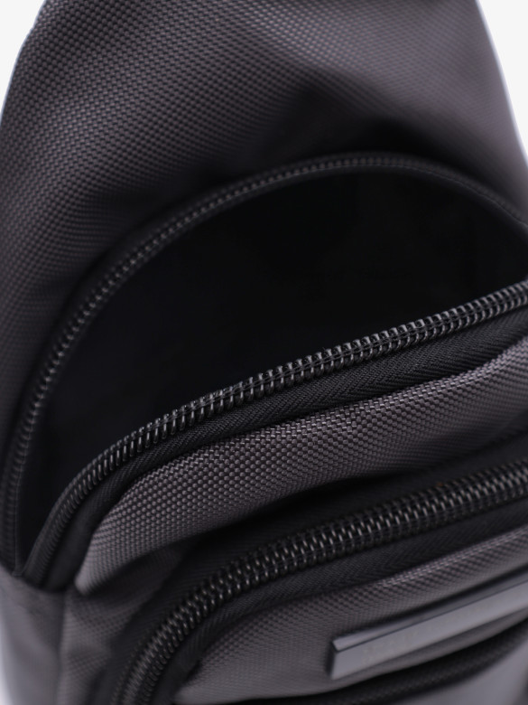 Рюкзак на одно плечо Baggins 6924 серый