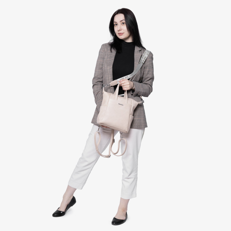 Сумка-рюкзак Valle Mitto, 91666 бежевая