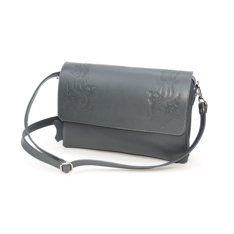 Женская сумка Natalia Kalinovskaya, «Агния» серая Женская сумка Natalia Kalinovskaya, «Агния» серая