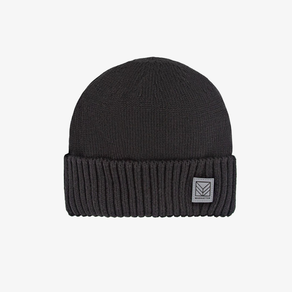 Мужская шапка 12896 MARHATTER чёрный