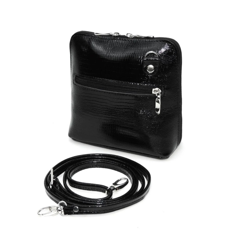 Сумка женская Natalia Kalinovskaya С 83р.911 «Бенте» чёрная рептилия Сумка женская Natalia Kalinovskaya С 83р.911 «Бенте» чёрная рептилия