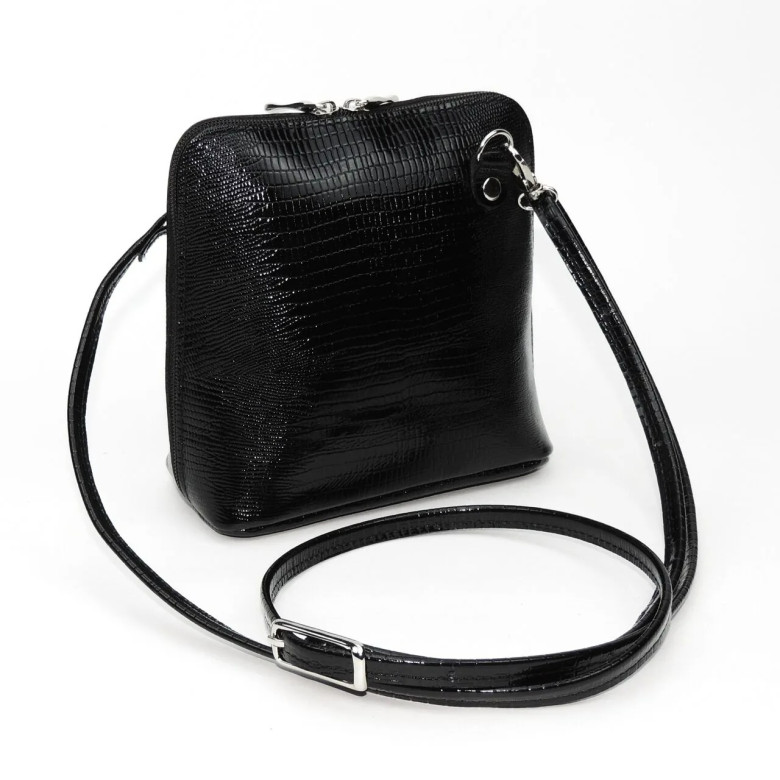 Сумка женская Natalia Kalinovskaya С 83р.911 «Бенте» чёрная рептилия Сумка женская Natalia Kalinovskaya С 83р.911 «Бенте» чёрная рептилия