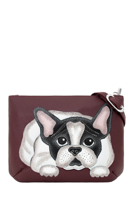 Сумка женская Protege, ДС-261-254 Бульдог №1 - бордо Сумка женская Protege, ДС-261-254 Бульдог №1 - бордо